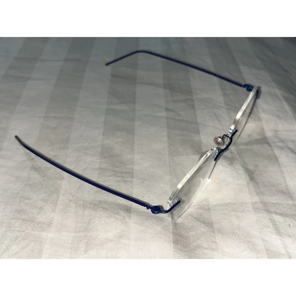 New Maui Jim  Blue Rimless MJO2005 50[]17 140 Eyeglass Frames Japan